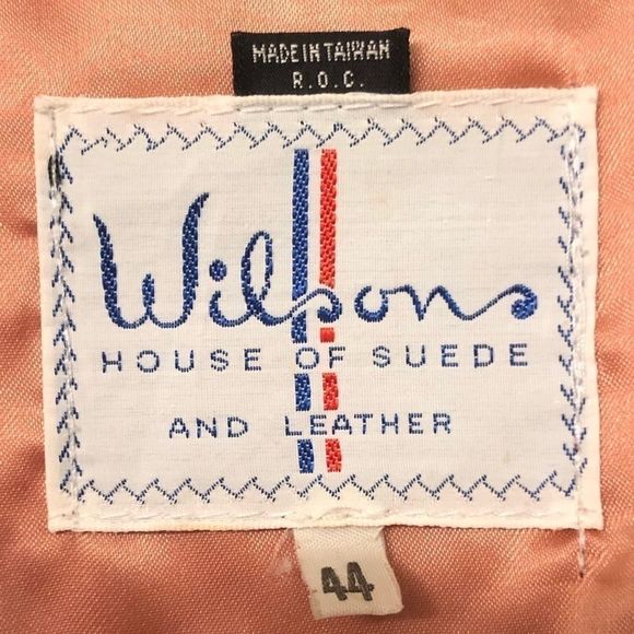 vintage wilsons leather suede jacket blazer - Picture 3 of 10